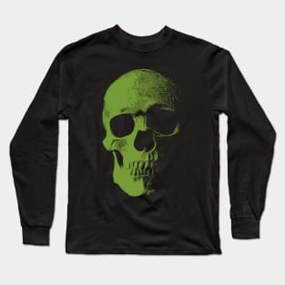 Green Skull Long Sleeve T-Shirt